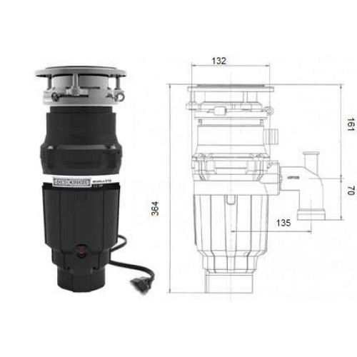 Измельчитель бытовой BONE CRUSHER BC610