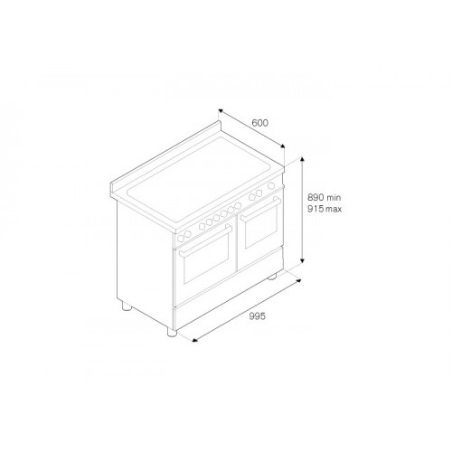 Варочный центр BERTAZZONI PRO1005IMFEDNET