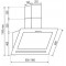 Вытяжка RAINFORD RCH-3637 White glass