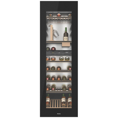 Винный шкаф Miele KWT 6722 iGS obsw чёрный обсидиан