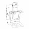 Вытяжка SIRIUS SLTC103 SQUARES white/copper