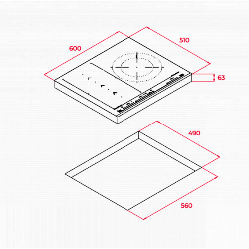 Варочная поверхность TEKA IZS 65600 MSP (112500001)
