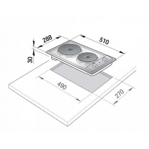 Электрическая панель DeLonghi I 23-1 ER RUS