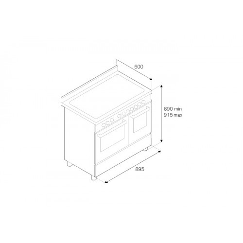 Варочный центр BERTAZZONI HER906MFEDNET