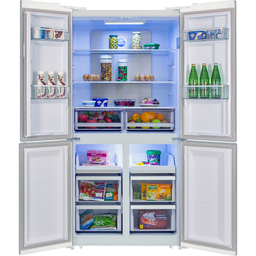 Холодильник HIBERG RFQ-500DX NFGW Inverter