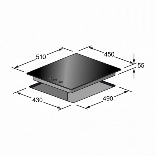 Поверхность KAISER kcg 4380 w turbo