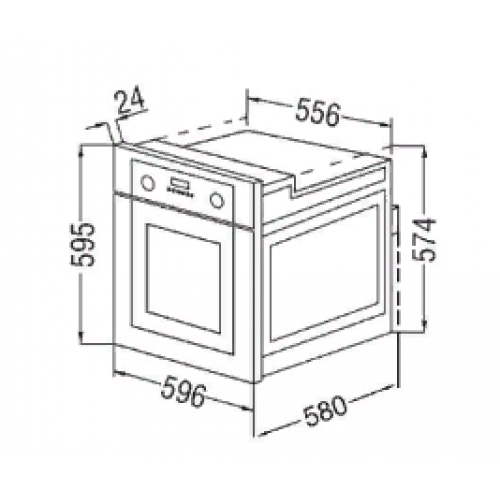 Духовой шкаф SIMFER  b6el15001