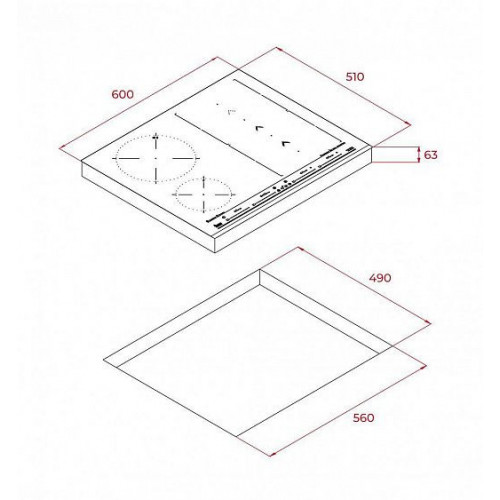 Варочная поверхность TEKA IZS 66700 MSP (112500003)