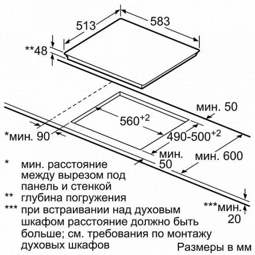 Электрическая поверхность BOSCH pkb 645f17