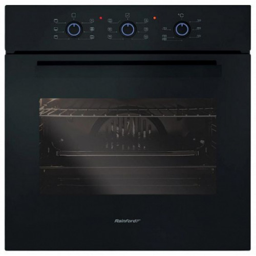 Духовой шкаф RAINFORD RBO-3616LPB Black
