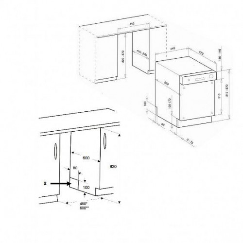 Посудомоечная машина KAISER s 60 u 71 xl