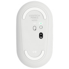 Мышь Logitech Pebble M350 белый