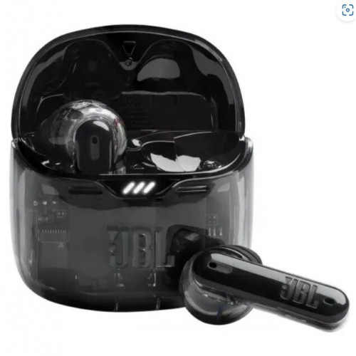 Беспроводные наушники JBL Tune Flex Ghost черный (JBLTFLEXGBLK)