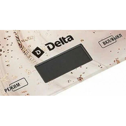 Весы кухонные Delta KCE-69 Розовый камень