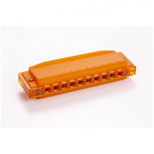 Губная гармоника Hohner Translucent Orange (M1110O)