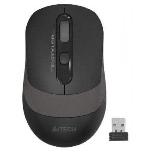 Мышь A4Tech Fstyler FG10S черный/серый