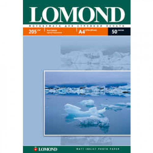 Бумага Lomond Бумага односторонняя матовая 0102085
