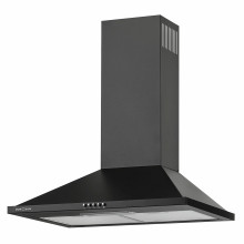 Каминная вытяжка Krona Bella 600 black push button
