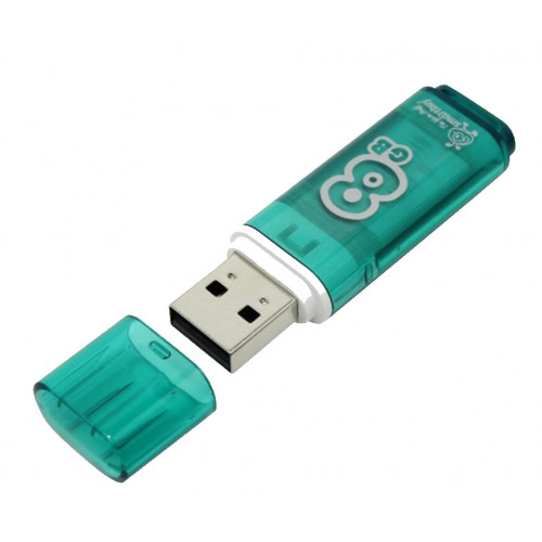 Флэш-накопитель Smartbuy Glossy 8GB green