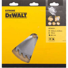 Диск пильный DeWalt 184х16мм 28зубьев (DT 4031)