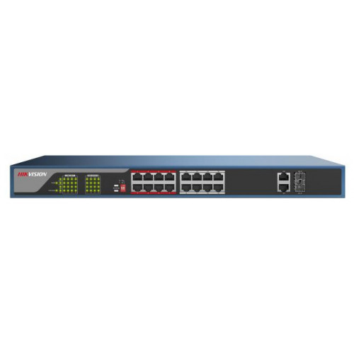 Коммутатор Hikvision DS-3E0318P-E/M