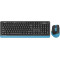 Комплект A4Tech Fstyler FG1035 черный/синий