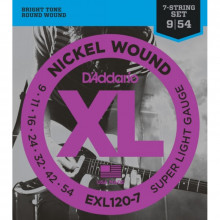 Струны D'Addario EXL120/7