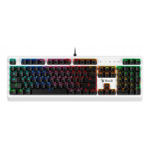 Клавиатура A4Tech Bloody B810RC белый/черный