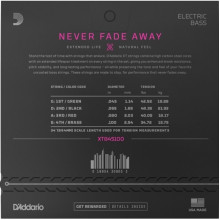 Струны D'Addario XTB45100