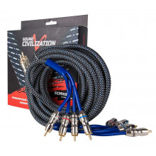 Акустический кабель Kicx RCA SCM45