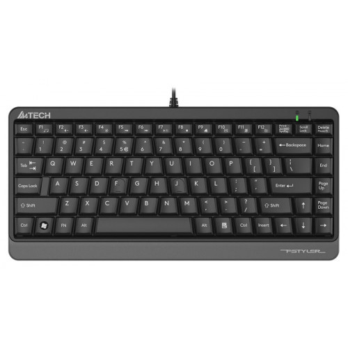 Клавиатура A4Tech Fstyler FKS11 черный/серый