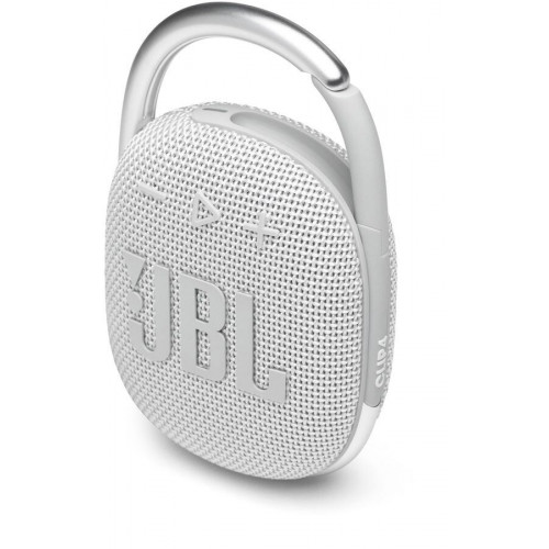 Портативная акустика JBL Clip 4 белый (JBLCLIP4WHT)