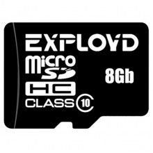 Карта памяти Exployd MicroSDHC 8GB Class10