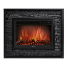 Портал каминный Firelight Loft 30 черный/черная эмаль