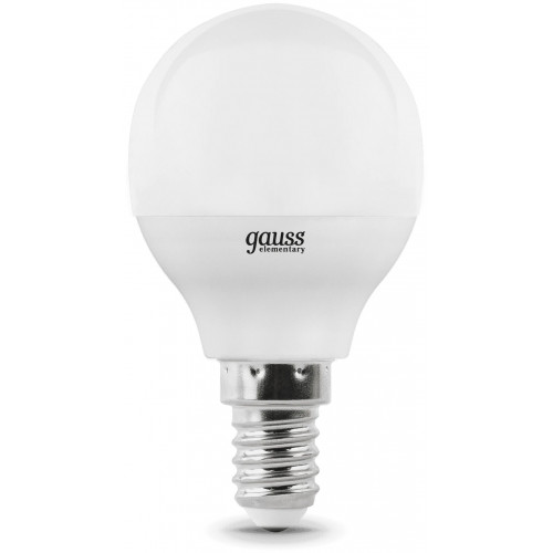 Светодиодная лампа Gauss LED Elementary Globe 10W E14 4100K 53120