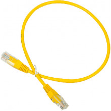 Кабель патч-корд Lanmaster TWT-45-45-0.5-YL