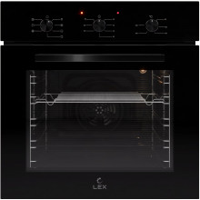 Встраиваемый электрический духовой шкаф Lex EDM 073 BBL черный