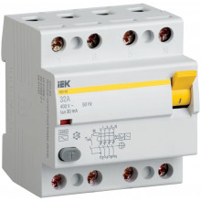 Выключатель дифференциальный IEK MDV10-4-063-300