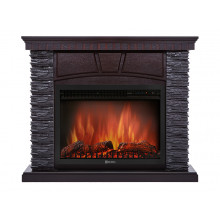 Портал каминный Firelight Porto 25 черный/венге