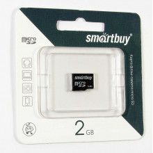 Карта памяти Smartbuy MicroSD 2GB