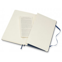 Блокнот Moleskine Classic Large (QP066B20) синий сапфир