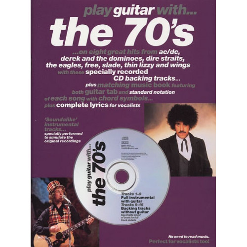 Песенный сборник Musicsales Play Guitar With The 70s