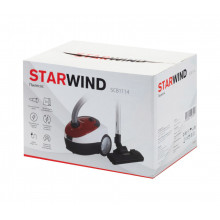 Пылесос StarWind SCB1114 красный/белый