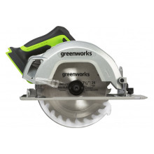Пила циркулярная GreenWorks GD24CS (1500907)