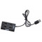 Разветвитель USB 2.0 Buro BU-HUB4-U2.0 черный