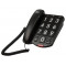 Проводной телефон Ritmix RT-520 black