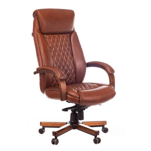 Кресло руководителя Бюрократ T-9924WALNUT/CHOK