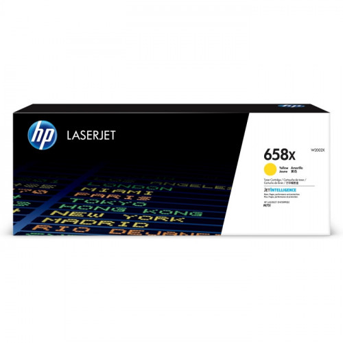 Тонер-картридж HP 658X (W2002X) yellow