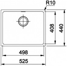 Кухонная мойка Franke SID 11050 оникс (125.0443.353)