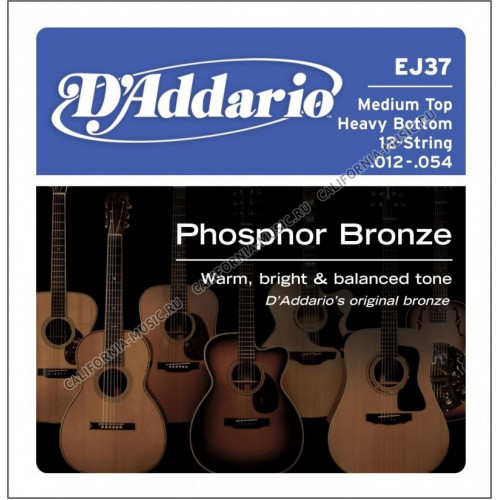 Струны D'Addario EJ37